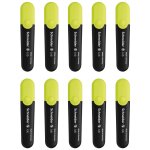 Schneider lot de 10 surligneurs job jaune