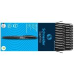Schneider lot de 20 stylos a bille suprimo noir pointe moyenne noir