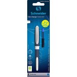 Schneider 78373 one change stylo roller rechargeable avec 2 cartouches plus 1 cartouche bleu