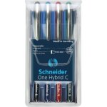 Schneider roller a encre one hybrid c pte conique 03 pochette 4 assorti