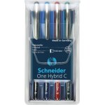 Schneider roller a encre one hybrid c pte conique 05 pochette 4 assorti Schneider roller a encre one hybrid c pte conique 05 pochette 4 assorti