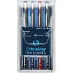 Schneider roller a encre one hybrid n pte aiguille 05 pochette 4 assorti