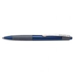 Schneider stylo bille rtractable loox avec grip caoutchouc et clip en mtal. encre bleue
