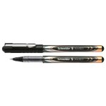 Schneider xtra 823 stylo roller pointe conique en acier inoxydable 0, 3 mm / noir lot de 10