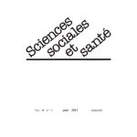 Sciences sociales et sant� volume 30 n 2, juin 2012