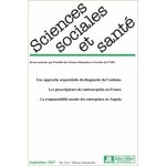 Sciences sociales et sant volume 35 n 3, septembre 2017