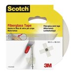 Scotch 302048 glasgittergewebe fugenband bande 48 mm x 50 m, blanc