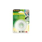 Scotch adh�sif double face mousse, toutes surfaces, rouleau de 19mmx1, 5m mount