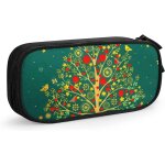 Scottsdale arizona trousse a crayons durable avec motif de cactus et de montagnes - grande capacit� - ...