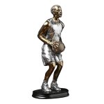 Sculpture de sport de basket - ball cr�ative, 1 pi�ce, sculpture d'art moderne en r�sine, d�coration ...
