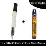 Sdi 0443c anti shake small art knife, precision cutter, premium 30 , rétractable, auto - lock couteau ... Sdi 0443c anti shake small art knife, precision cutter, premium 30 , rétractable, auto - lock couteau ...