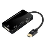 Séparateur hdmi vers dvi vga avec adaptateur audio, convertisseur hd 3 en 1 pour ordinateur portable ... Séparateur hdmi vers dvi vga avec adaptateur audio, convertisseur hd 3 en 1 pour ordinateur portable ...