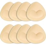 Sept - lot de 5 paires de coussinets triangulaires amovibles pour soutien - gorge de sport push - up ...