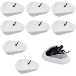 Sept - 8 pices chiffons en microfibre pads de nettoyage, tampons de nettoyage triangulaires lavables ...