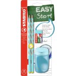Sept - easygraph s - crayon graphite ergonomique - set scolaire x 2 crayons papier hb + taille - crayon ...