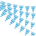 Sept - guirlande bavaroise oktoberfest, bavarois bannire triangulaire, oktoberfest guirlande fanion ...