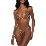 Sept - maillot de bain 2 pices avec licou pour femme