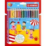 Sept - trio - crayon de couleur - etui carton x 18 crayons de coloriage triangulaires + taille - crayon ... Sept - trio - crayon de couleur - etui carton x 18 crayons de coloriage triangulaires + taille - crayon ...
