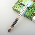 Srie de stylos a plume en rsine acrylique, trs fins, 0. 38mm / 0. 5mm / 0. 8mm, petit stylo d'criture ...