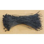 Serrures a boucle noires transparentes, goupilles de verrouillage a pression en plastique, etiquette ...