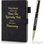 Set de cadeaux de remerciement journal en cuir a5 avec stylo carnet d'inspiration stylo de motivation ...