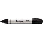 Sharpie lot de 12 marqueurs permanent metal small pointe ogive noir