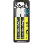 Sharpie lot de 2 marqueurs craie pointe moyenne effaçables avec un chiffon humide blanc Sharpie lot de 2 marqueurs craie pointe moyenne effaçables avec un chiffon humide blanc