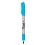 Sharpie marqueur permanent fine, bleu ciel