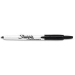 Sharpie marqueur permanent pointe ogive rétractable noir de papermate s0437020 Sharpie marqueur permanent pointe ogive rétractable noir de papermate s0437020