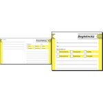 Sigel 5 x haftformular  begleitnotiz , 100 x 75 mm, 50 blatt