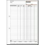 Sigel formularbuch  inventurbuch , a4, 50 blatt