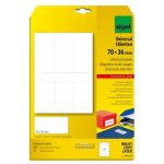 Sigel la131 paquet de 25 feuilles a4 pour 600 etiquettes universelles pour photocopieur et imprimante ...