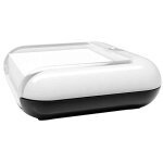 Sigel porte bloc note eye:style, blanc / noir