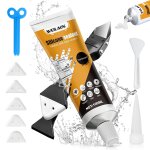 Silicone transparent, colle silicone transparente, silicone transparent salle de bain, silicone salle ...