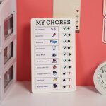 Simple multifunctional planning message check board creative plastic student to do list memo board stationery ...