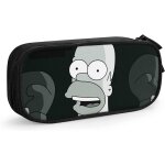 Simpsons ? trousse a stylos, grande capacit�, trousse a crayons, double fermeture eclair, organisateur ...