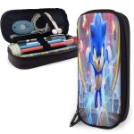 Sonic the hedgehog trousse de maquillage portable avec cordon de serrage pour femme et fille