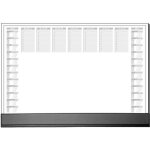 Sous - main bloc papier  office , 590 x 410 mm,