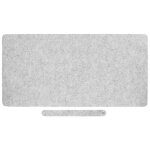 Sous - main en feutre antid�rapant, grand sous - main en feutre, coussin de bureau portable en feutre ...