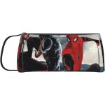 Spiderman porte - monnaie en toile avec fermeture eclair pour cl�s, maquillage, petite trousse de maquillage ...