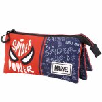 Spiderman strife trousse triple hs, rouge