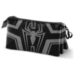 Spiderman - trousse - triple - ripstop - noir - spiderman town