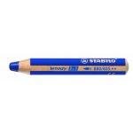 Stabilo lot de 10 crayons woody 3 en 1 extra large bleu outremer Stabilo lot de 10 crayons woody 3 en 1 extra large bleu outremer