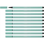 Stabilo lot de 10 stylos feutre pen 68, vert opaline