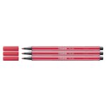 Stabilo lot de 3 feutres de dessin pen 68 pointe moyenne 1 mm rouge foncé Stabilo lot de 3 feutres de dessin pen 68 pointe moyenne 1 mm rouge foncé