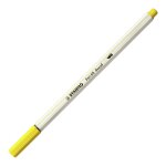 Stabilo lot de 3 feutres pointe pinceau pen 68 brush jaune