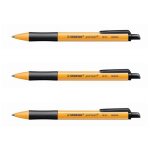 Stabilo lot de 3 stylos bille r�tractable pointball trac� 0, 5 mm noir