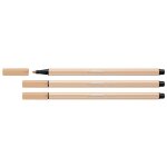 Stabilo lot de 3 stylos feutre pen 68, rose nude