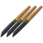 Stabilo lot de 3 stylo - plumes grow - vert mousse / bois de chne