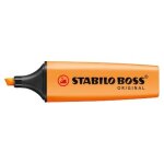 Stabilo lot de 4 surligneurs  boss original  orange